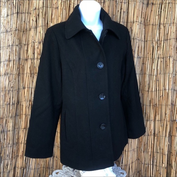 London Fog Wool Coat - Picture 3 of 5